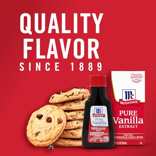 McCormick Vanilla Extract, Pure, Gluten Free, Non - GMO, Made with Madagascar Vanilla Beans, 1 fl oz - Fresh Hearth