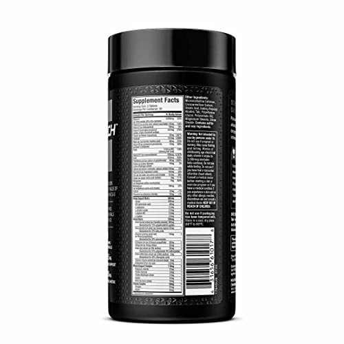 MuscleTech Platinum Multivitamins for Men & Women - Multi - Vitamin Supplement for Immune Support - 18 Vitamins & Minerals, Vitamin A C D E B6 B12 - Daily Workout Supplements for Men - 90 Capsules - Fresh Hearth