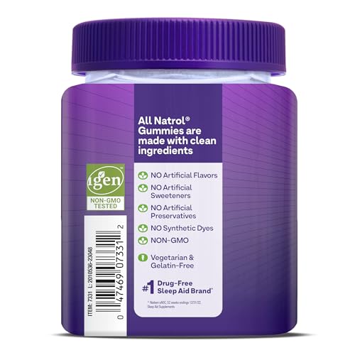 Natrol Melatonin Gummies, Sleep Support, 90 Strawberry - Flavored Adult Melatonin Gummies, 10 mg Sleep Aids for Adults - Fresh Hearth