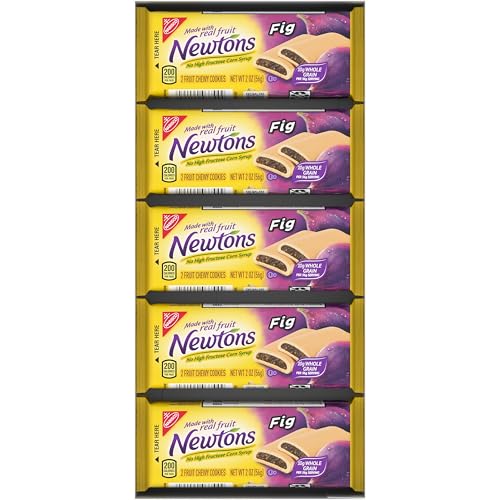 Newtons Fig Bars, Soft Fruit Chewy Cookies, 40 Snack Packs (2 Cookies Per Pack, 4 Boxes) - Fresh Hearth