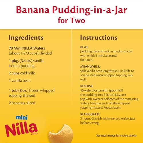 NILLA Wafers Mini Cookies, Vanilla Wafers, 10 Snack Packs - Fresh Hearth