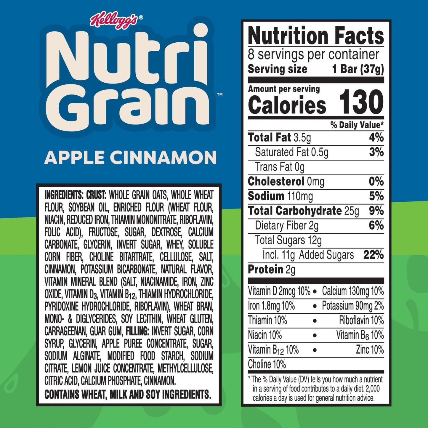 Nutri - Grain Soft Baked Breakfast Bars, Kids Snacks, Whole Grain, Variety Pack (4 Boxes, 32 Count) - Fresh Hearth