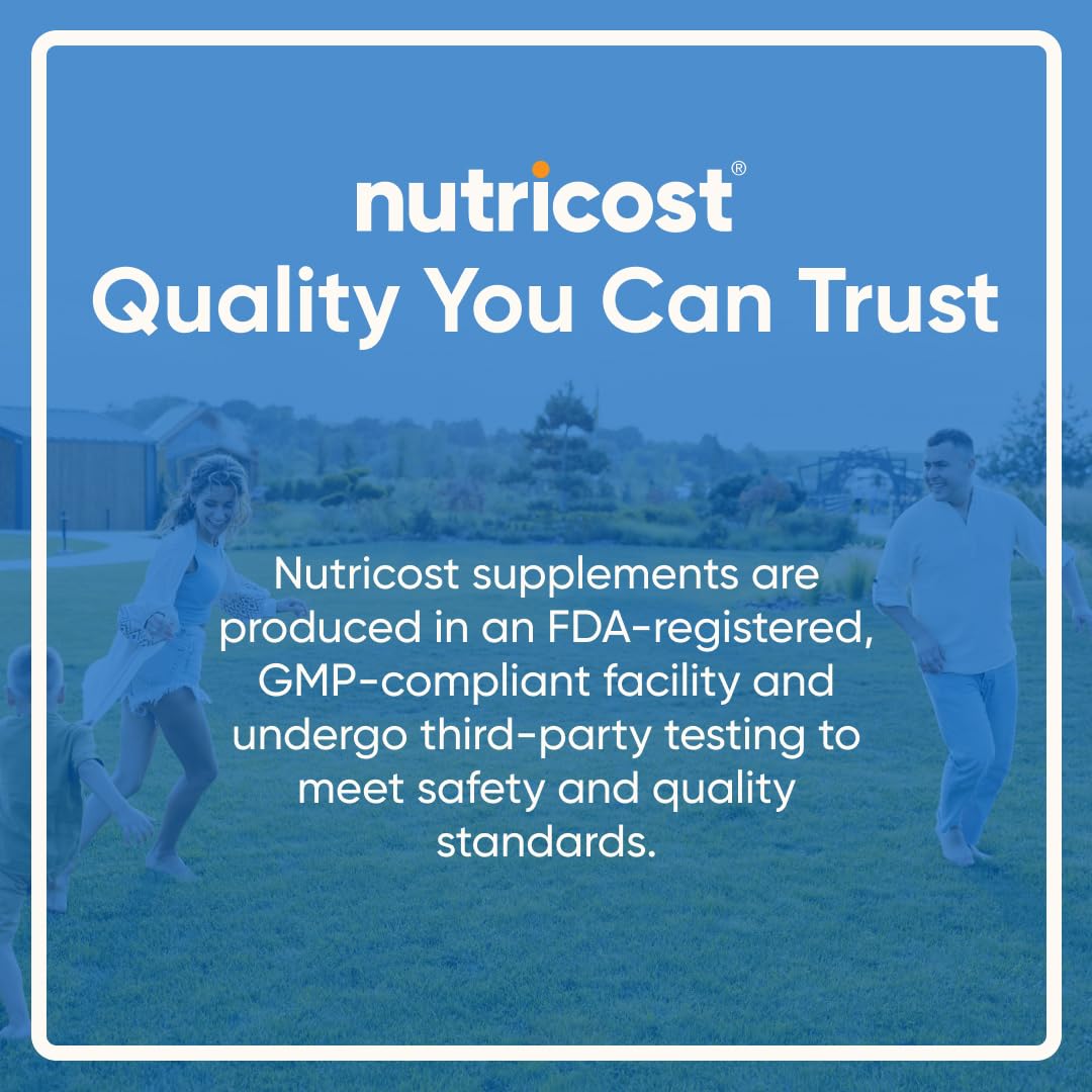 Nutricost Ashwagandha Herbal Supplement 600mg, 120 Capsules - Vegetarian, Non - GMO, Gluten Free, Ashwagandha Root - Fresh Hearth