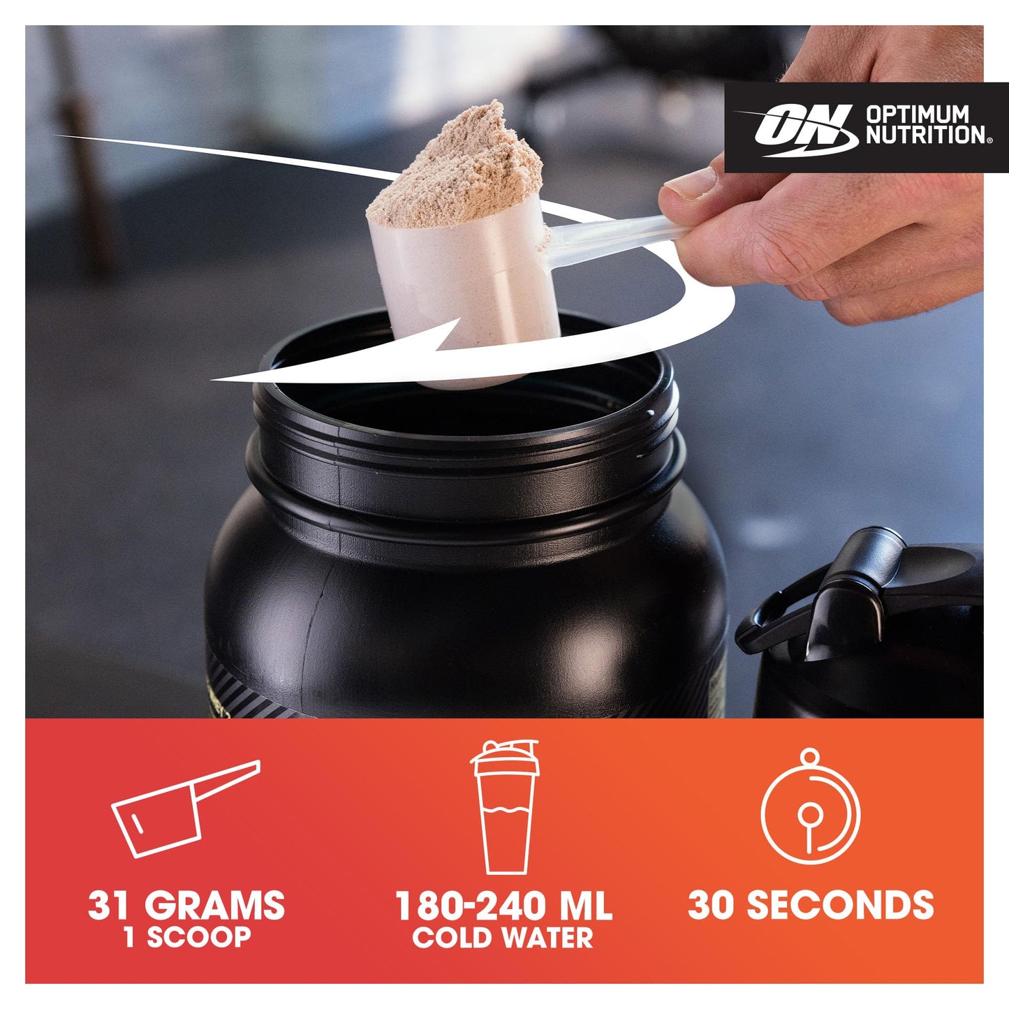 Optimum Nutrition Gold Standard 100% Whey Protein Powder, Double Rich Chocolate, 5 Pound (Packaging May Vary) - Fresh Hearth