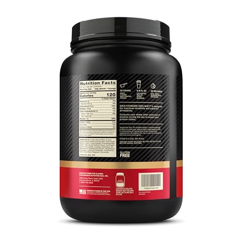 Optimum Nutrition Whey Protein Powder, Gold Standard 100% , Extreme Milk Chocolate, 2 Pound (Pack of 1) (Packaging May Vary) - Fresh Hearth