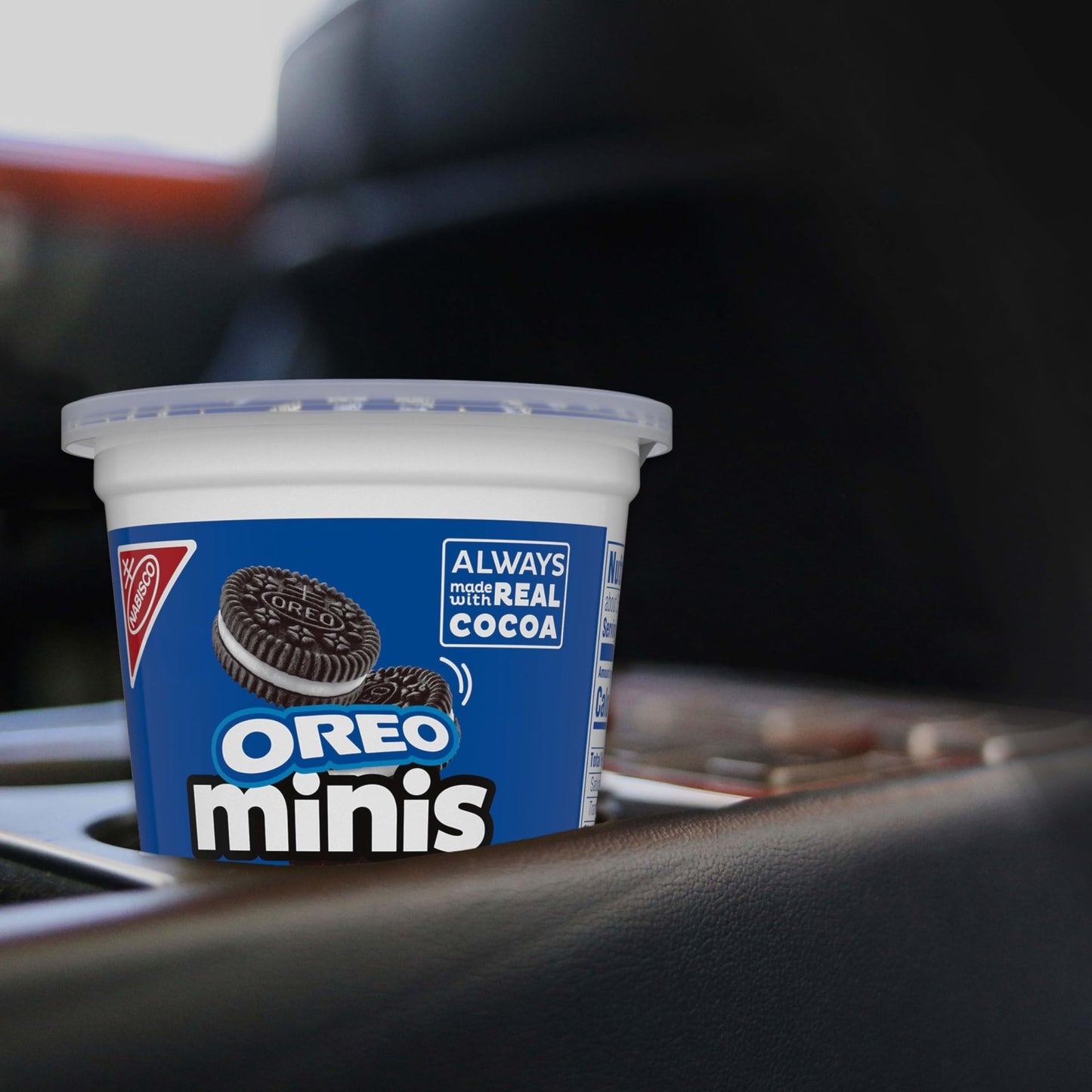 OREO Minis Chocolate Sandwich Cookies, 12 - 3.5 oz Snack Cups - Fresh Hearth