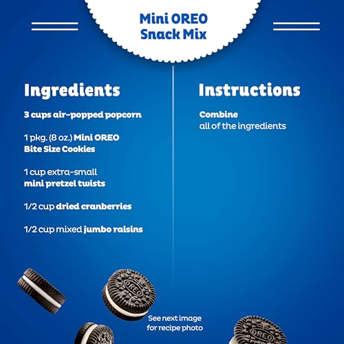 OREO Minis Chocolate Sandwich Cookies, 12 - 3.5 oz Snack Cups - Fresh Hearth