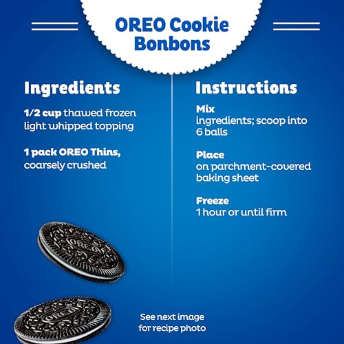 OREO Thins Chocolate Sandwich Cookies, 12 - 9.21 oz Packs - Fresh Hearth