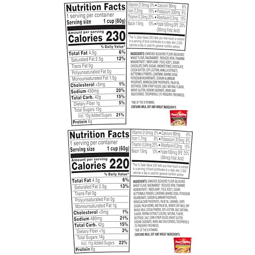 Pearl Milling Company Pancake Cups, 2 Flavor Variety, 2.11 Oz, Pack of 12 - Fresh Hearth