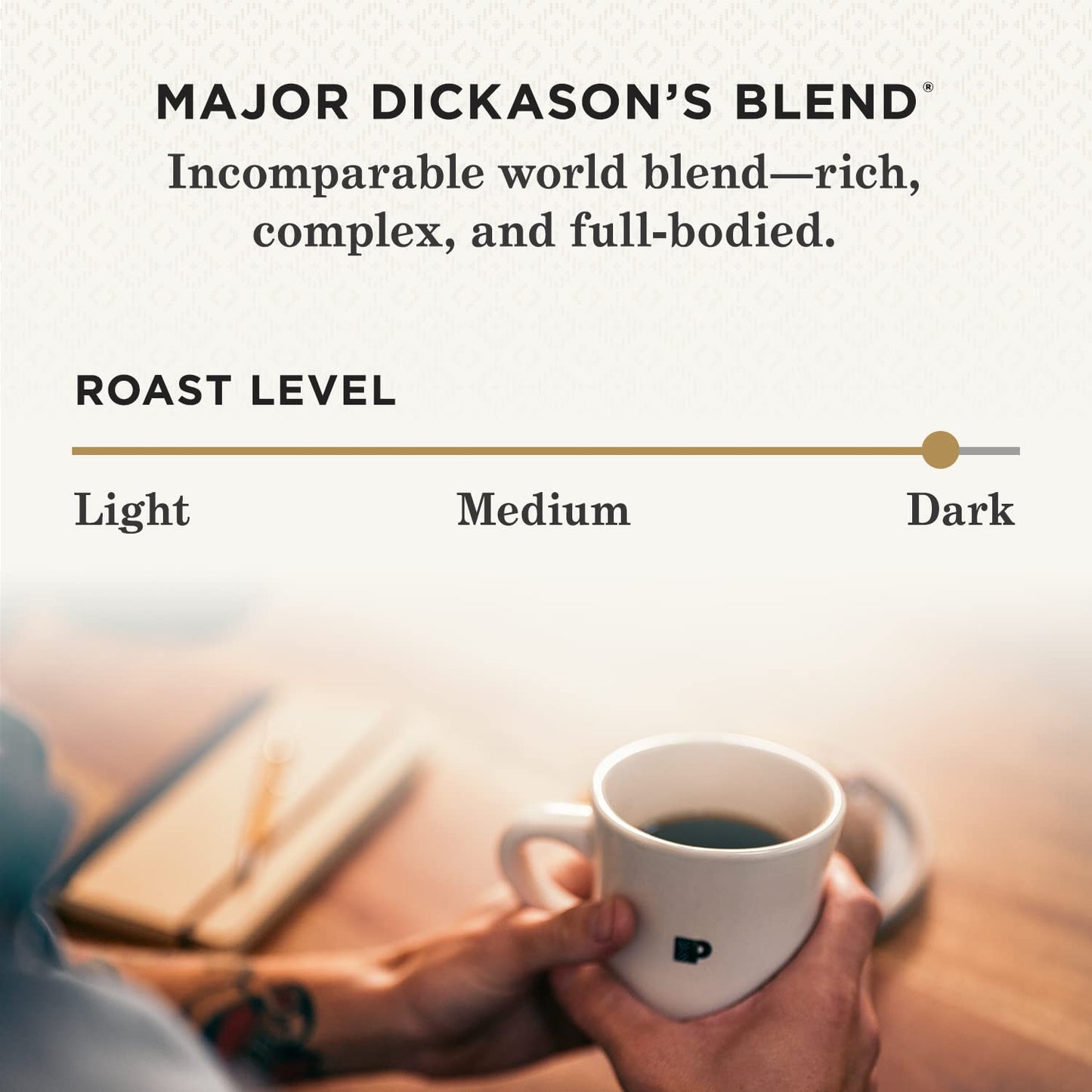 Peet's Coffee, Dark Roast Keurig K - Cup Pods - Major Dickason's Blend 75 Count (1 Box of 75 K - Cup Pods) - Fresh Hearth