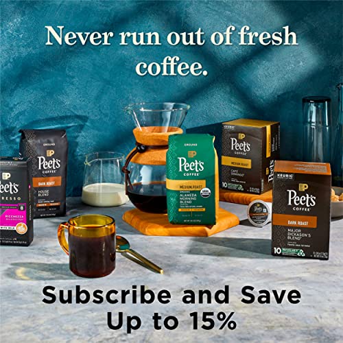 Peet's Coffee, Dark Roast Keurig K - Cup Pods - Major Dickason's Blend 75 Count (1 Box of 75 K - Cup Pods) - Fresh Hearth