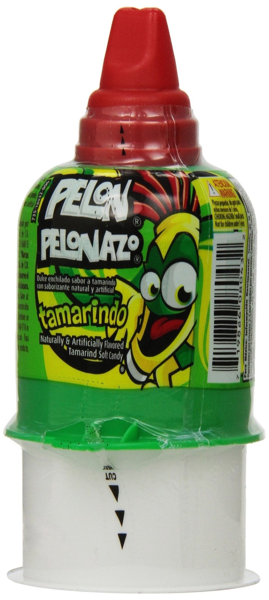 PELONAZO Candy, Tamarind Push - Pops, 14.1 Ounce (Pack of 4) - Fresh Hearth
