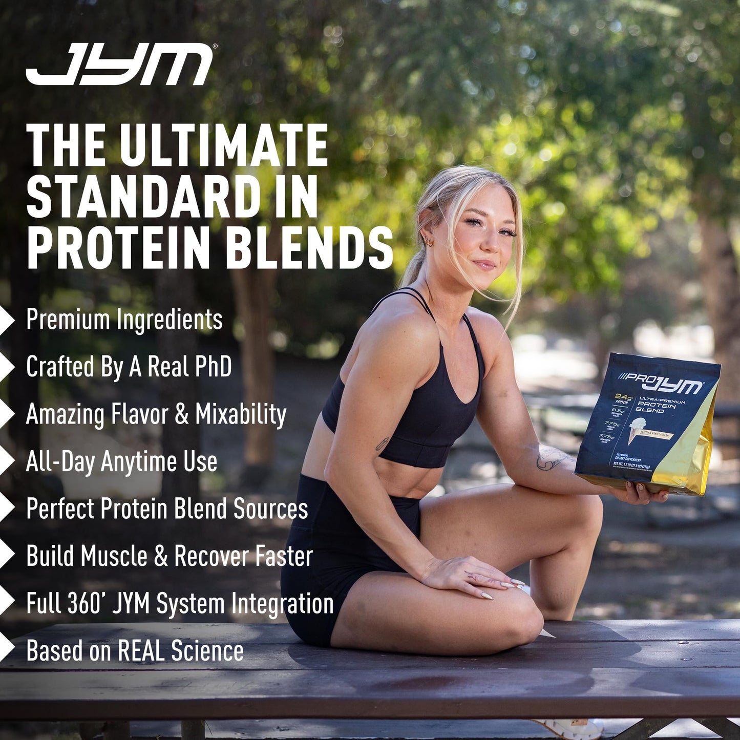 Pro JYM Chocolate Cookie Crunch Protein Powder - Whey Protein Isolates, Casein, & Milk Protein, Lean Muscle Building for Men & Women, JYM Supplement Science, 45 Servings - Fresh Hearth