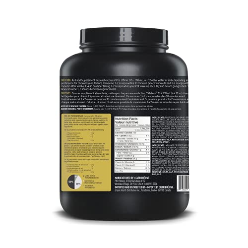 Pro JYM Tahitian Vanilla Protein Powder - Whey Protein Isolates, Casein, & Milk Protein, Lean Muscle Building for Men & Women, JYM Supplement Science, 45 Servings - Fresh Hearth