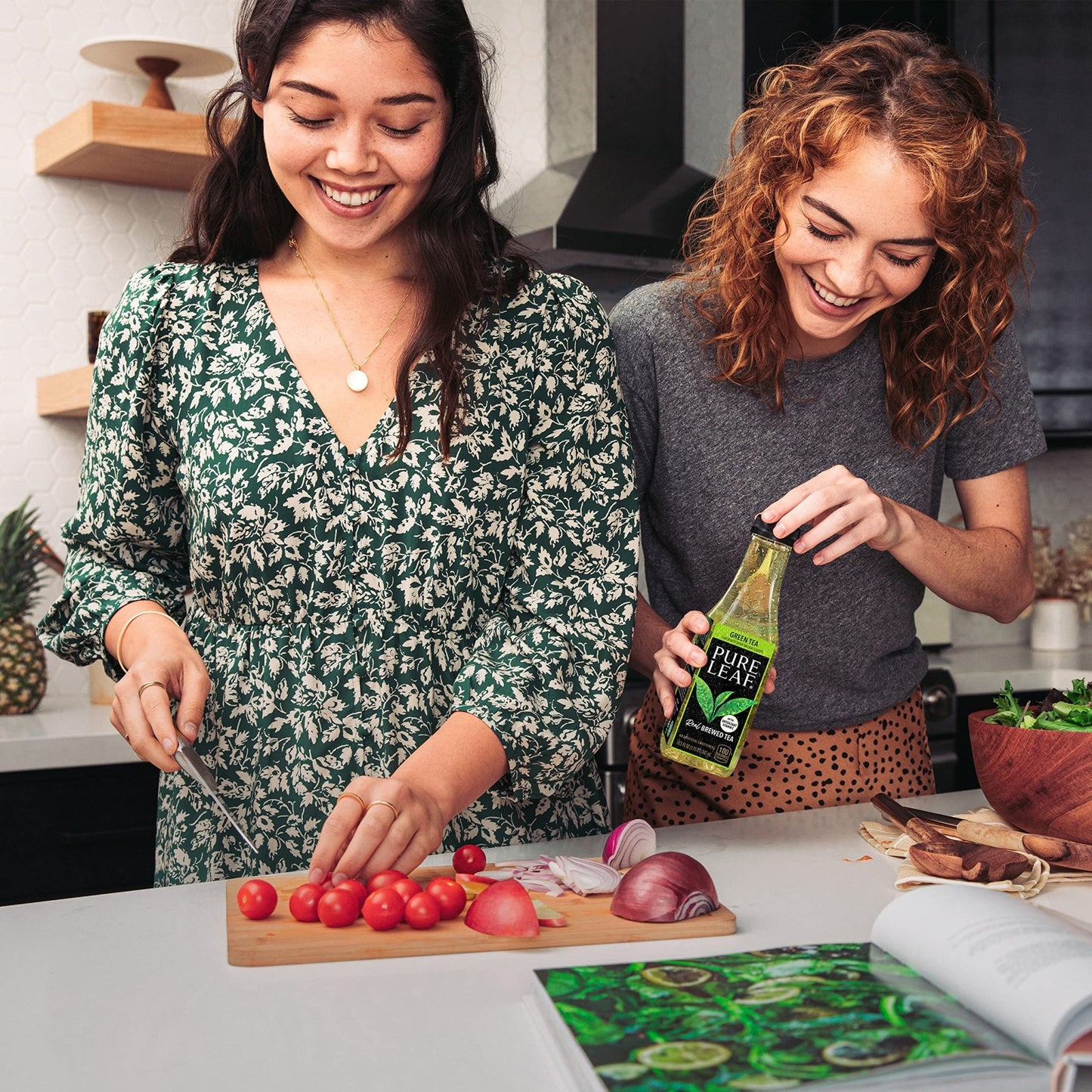 Pure Leaf Iced Tea, Unsweetened 3 Flavor Variety Pack, Zero Sugar & Zero Calories, 18.5 Fl Oz Bottles (Pack of 12) - Fresh Hearth