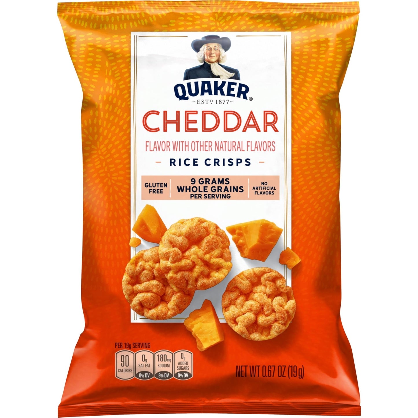 Quaker Rice Crisps, 4 Flavor Sweet and Savory Variety Mix, 15 count - Fresh Hearth