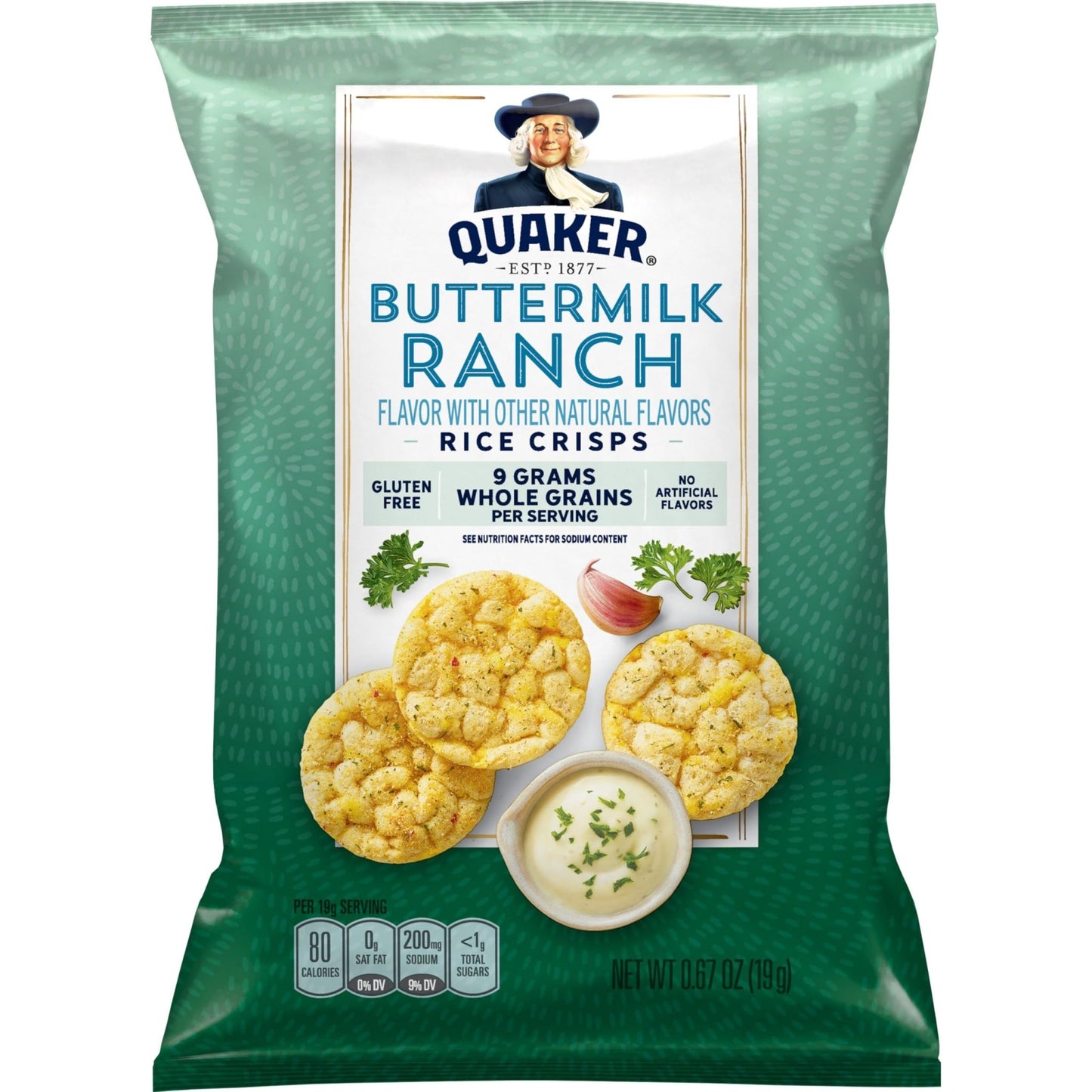 Quaker Rice Crisps, 4 Flavor Sweet and Savory Variety Mix, 15 count - Fresh Hearth