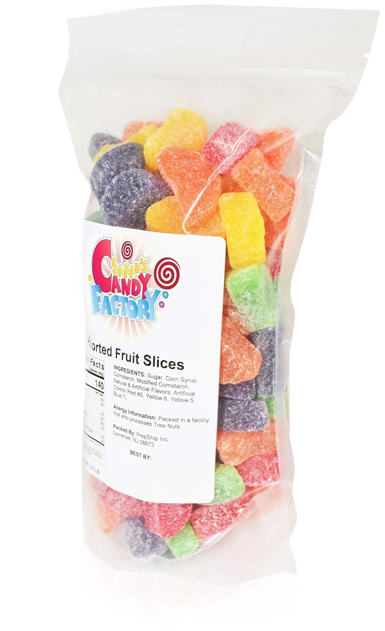 Sarah's Candy Factory Assorted Fruit Slice Candy in Resealable Bag, 2.5 Lbs - Fresh Hearth