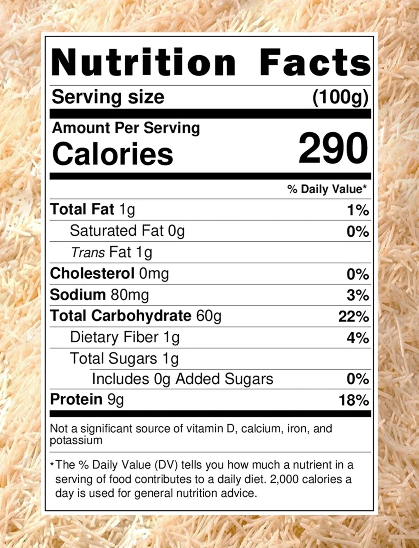 Sarah's Candy Factory Premium 500gr Dried & Shredded Kadayif (Kataifi) Fillo Dough, Kurutulmus Kadayif Pastry Dough, Phyllo Dough for Dubai Chocolate, (1.1lb) - Fresh Hearth