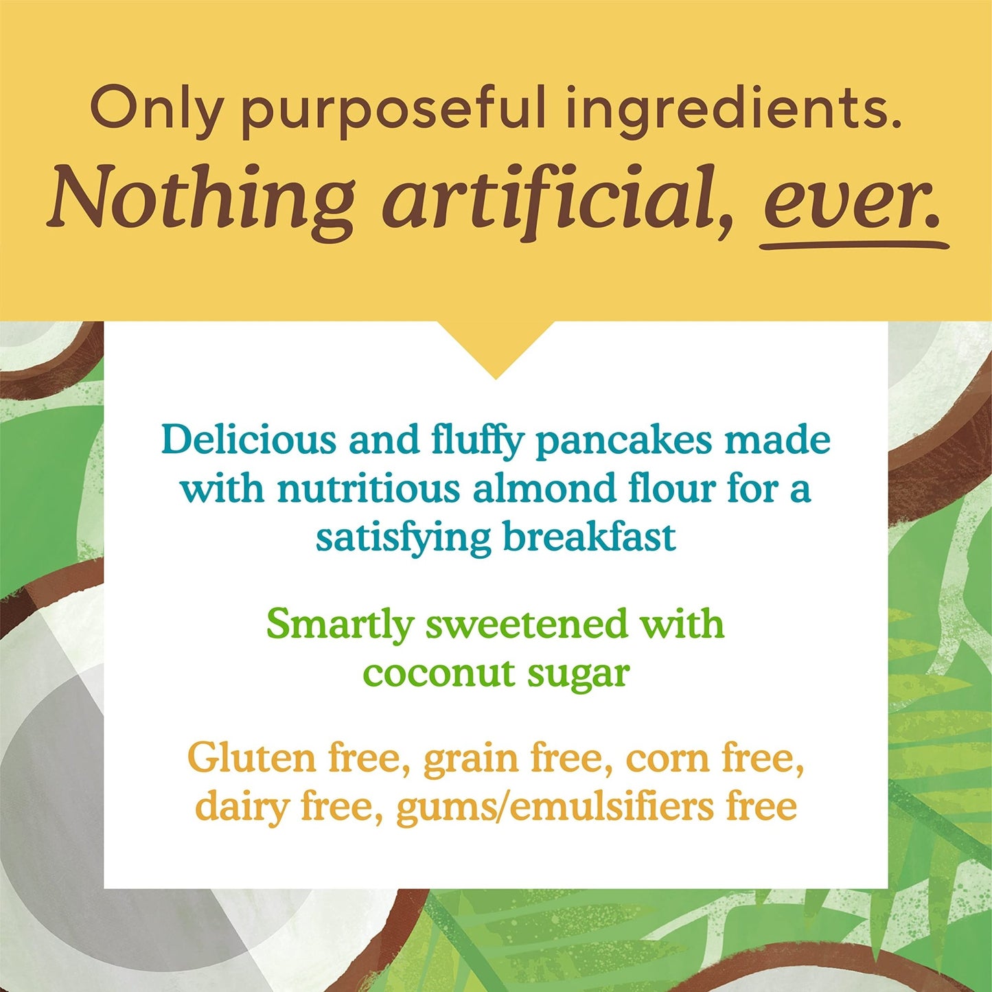 Simple Mills Almond Flour Pancake & Waffle Mix, Original - Gluten Free, Plant Based, Paleo Friendly, Breakfast 10.7 Ounce (Pack of 3) - Fresh Hearth