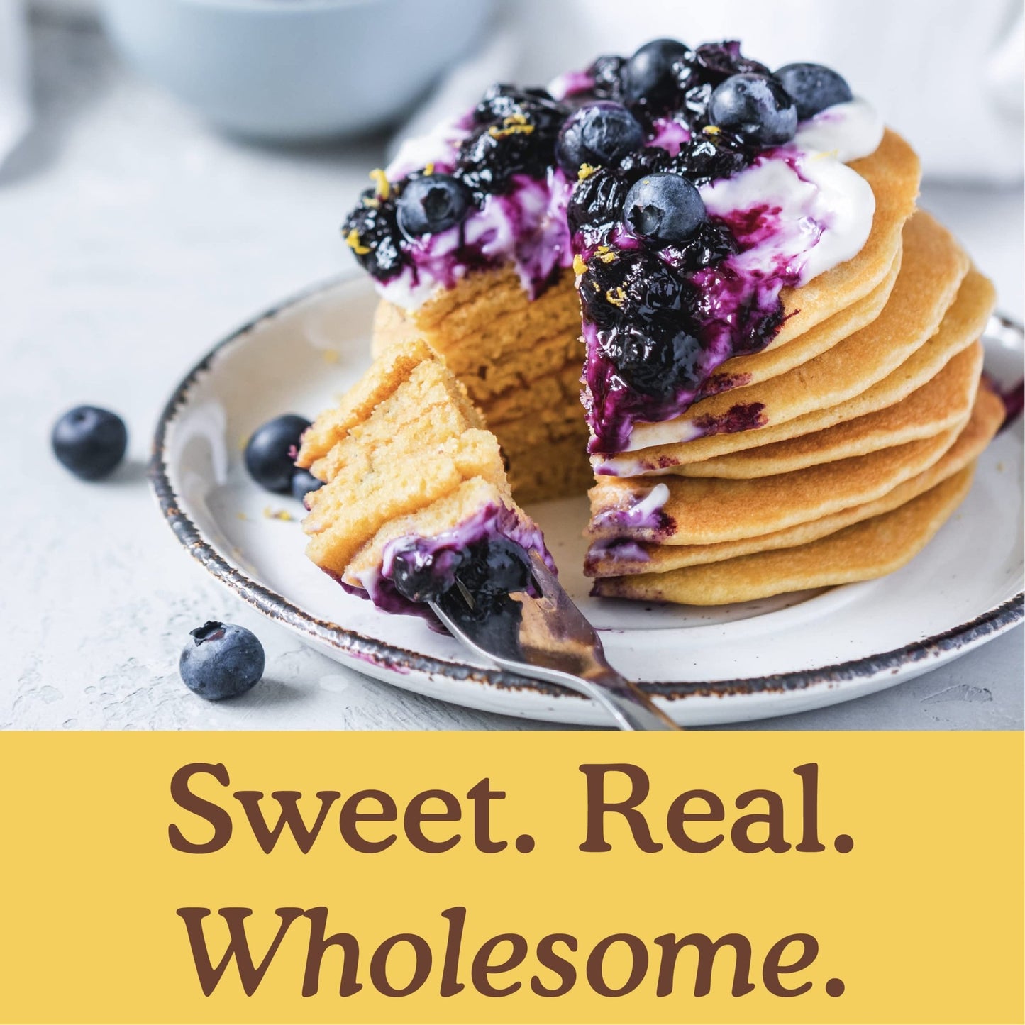 Simple Mills Almond Flour Pancake & Waffle Mix, Original - Gluten Free, Plant Based, Paleo Friendly, Breakfast 10.7 Ounce (Pack of 3) - Fresh Hearth