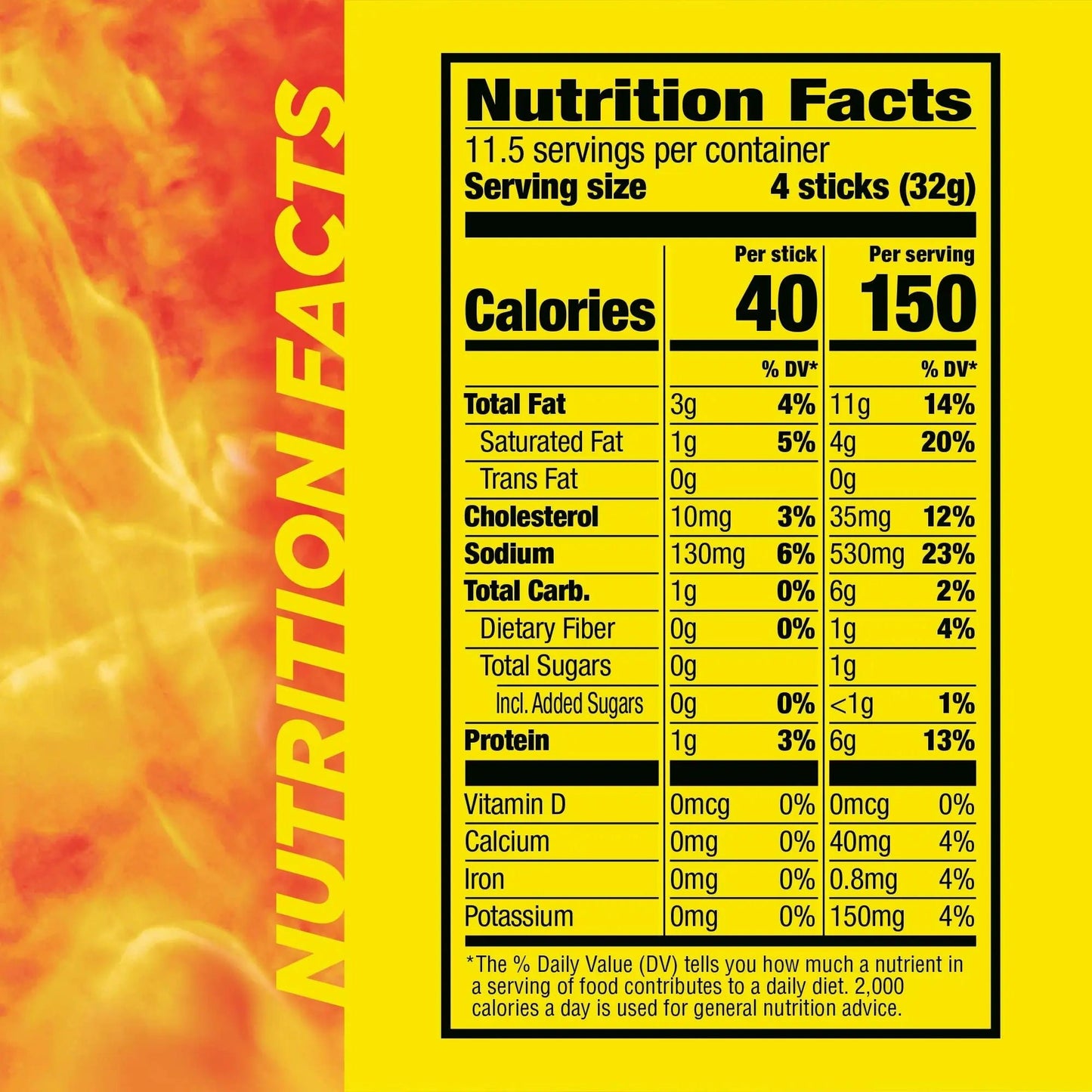 Slim Jim Smoked Meat Sticks, Original Flavor, 6g Protein Per Serving, Snack Size, 0.28 oz. (46 Count) - Fresh Hearth