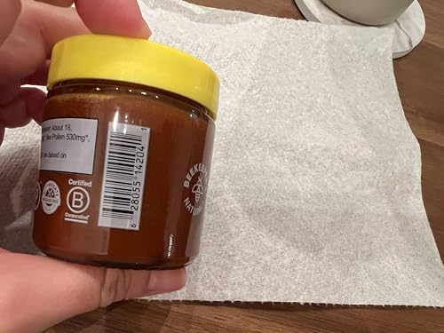 Superfood Honey by Beekeeper's Naturals - Bee Pollen, Royal Jelly, Propolis, Honey - Natural Energy, Immune Support, Mental Clarity, Athletic Performance (4.4 oz) - Fresh Hearth