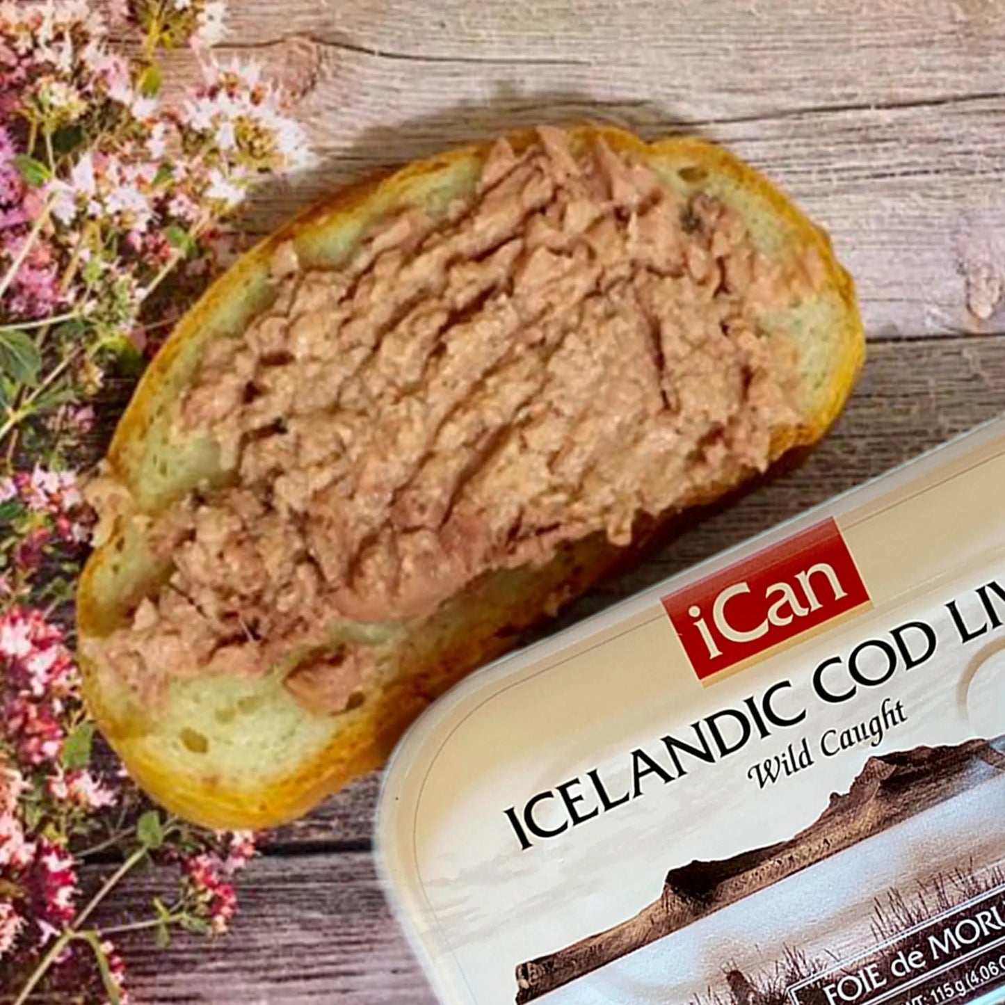 Wild Cod Liver Canned From Iceland 4.27oz pack of 3 - Fresh Hearth
