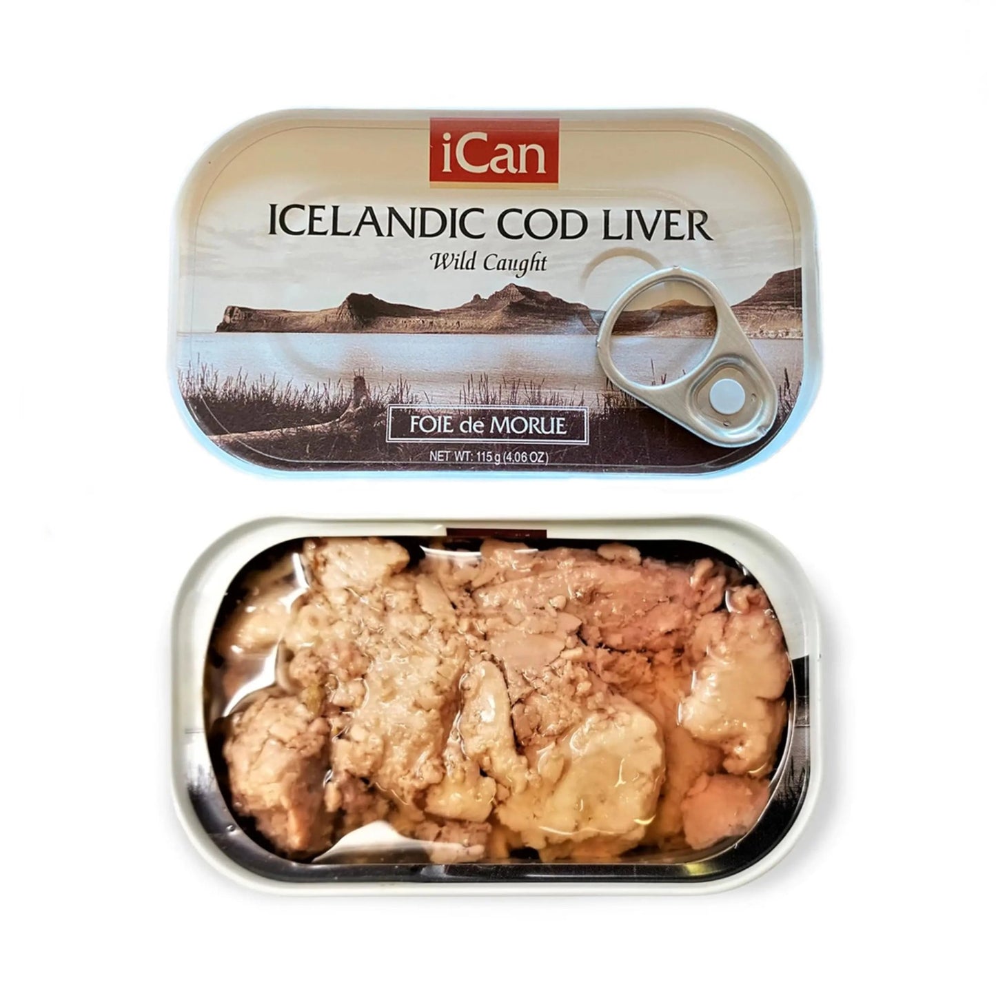 Wild Cod Liver Canned From Iceland 4.27oz pack of 3 - Fresh Hearth
