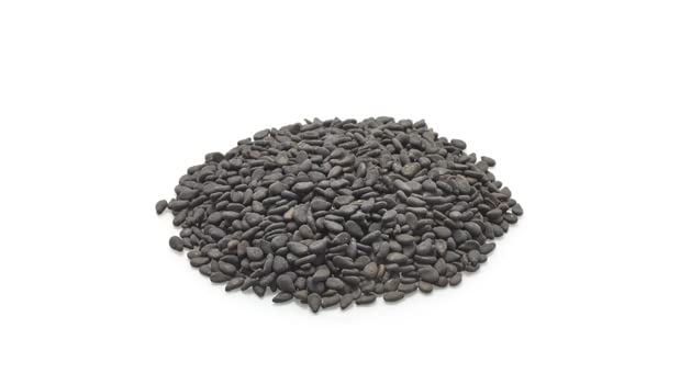 Yupik Raw Black Sesame Seeds, 2.2 lb (35.2 oz), Gluten - Free, Kosher, Vegan, Natural Black Seeds, Unroasted, Unsalted, Plant - Based Protein, Source of Fiber, Iron & Calcium, Ideal for Cooking & Baking - Fresh Hearth