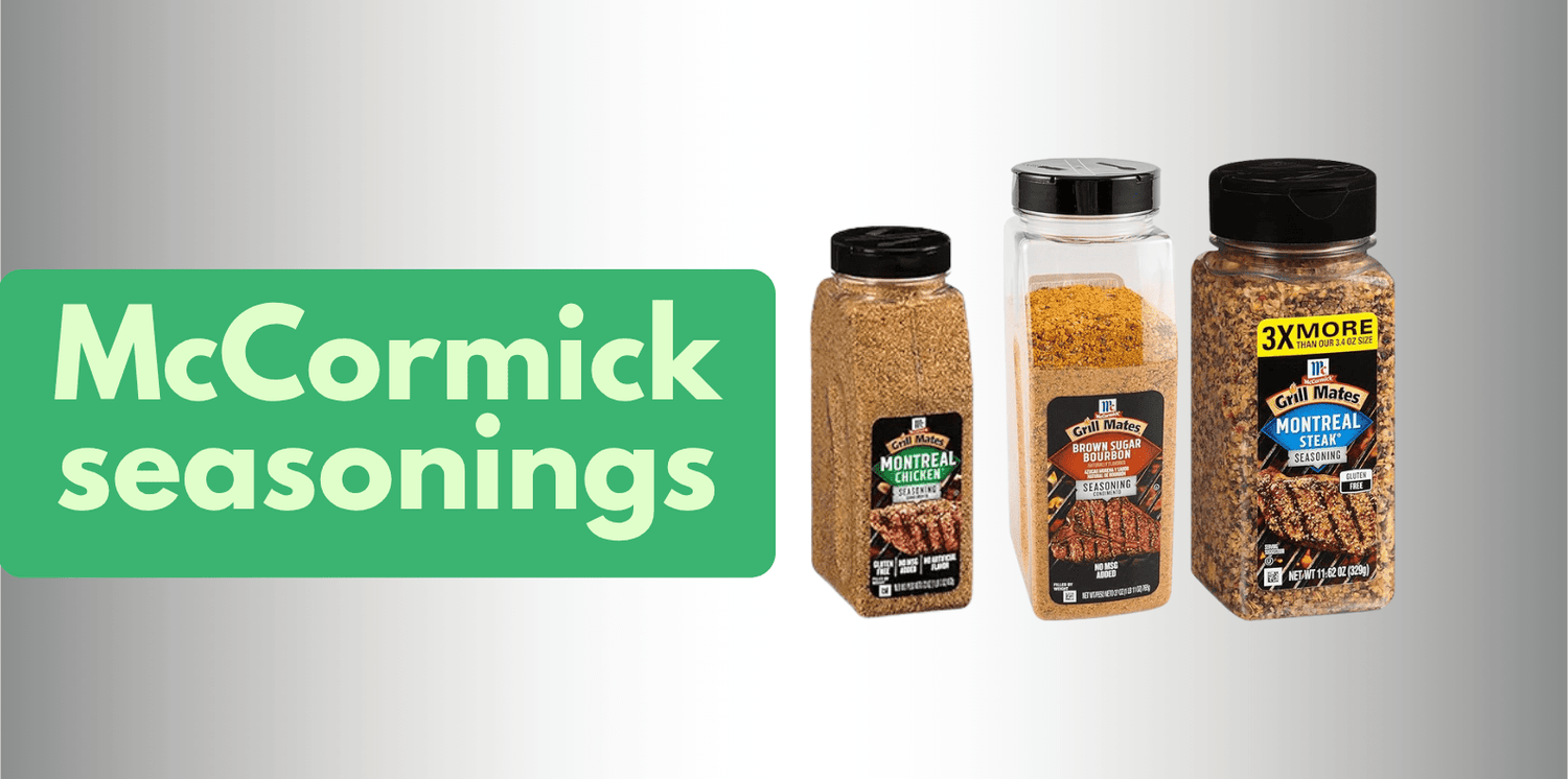 McCormick seasonings - Fresh Hearth