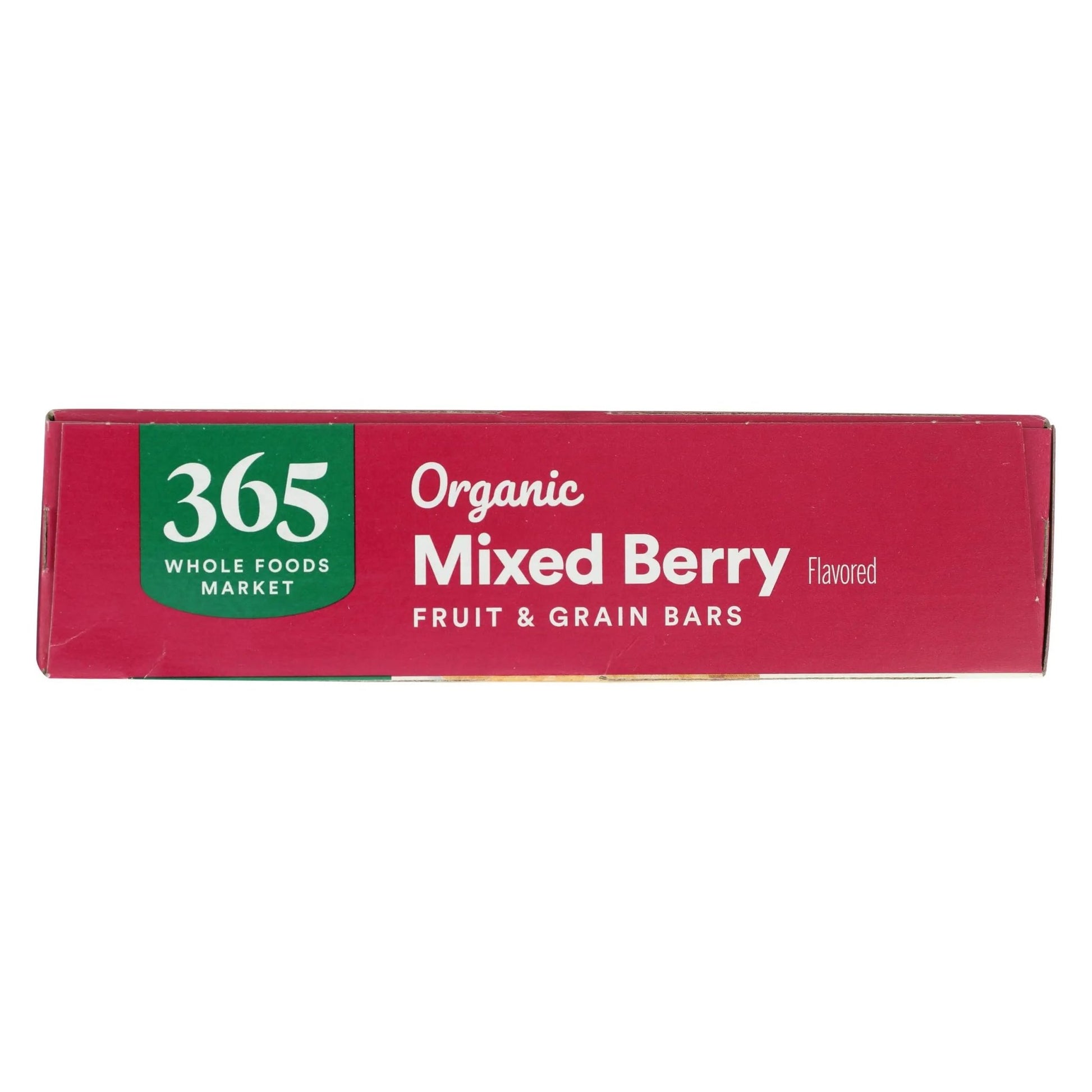 365 by Whole Foods Market, Organic cereal bar, Mixed Berry Cereal Bar 6 Count, 7.8 OZ - Fresh Hearth