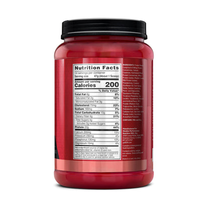 BSN SYNTHA-6 Premium Protein Powder with 6g of Fiber, Whey Isolate, Micellar Casein, Milk Protein Isolate, 6g of Fat, Strawberry Milkshake, 14 Servings, 1.45 Pound (Packaging May Vary)