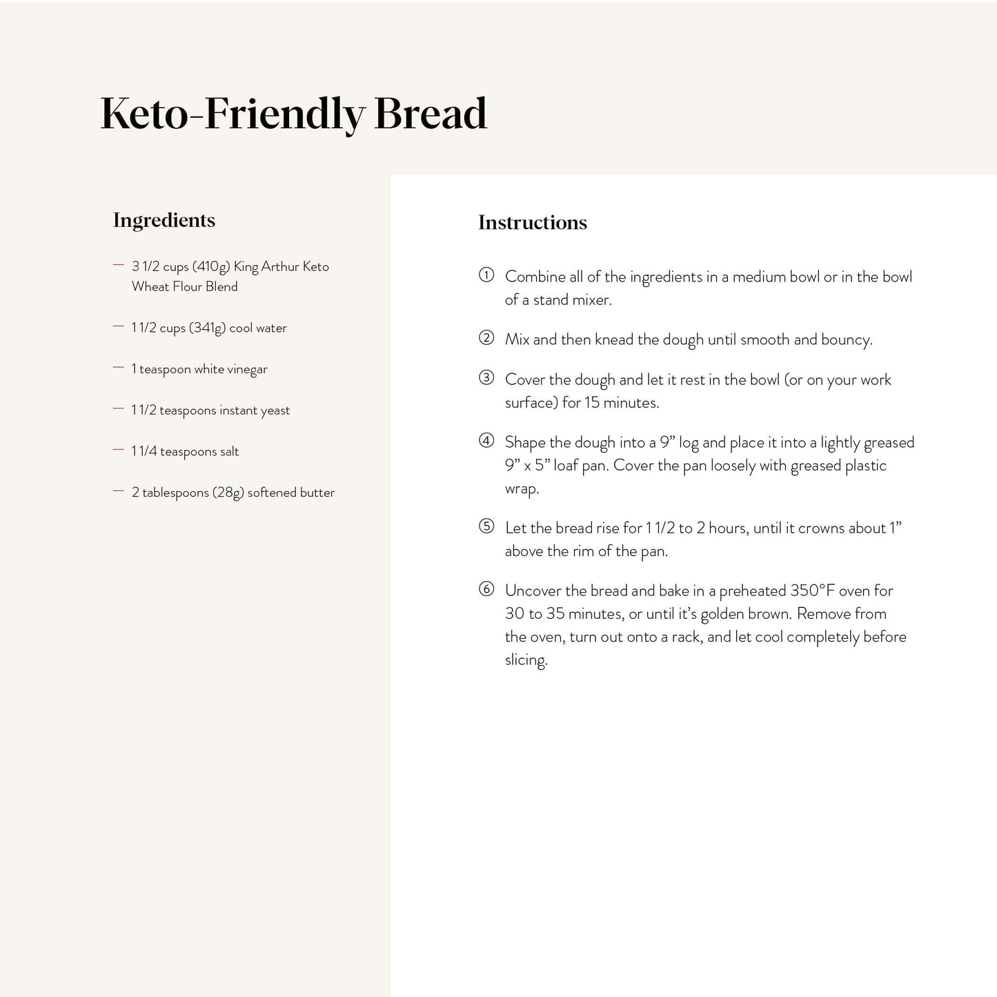 King Arthur Keto Wheat Baking Flour: 1:1 All-Purpose Flour Substitute, 1 lb (Pack of 1) - Low-Carb Baking Solution for Bread & More, Non-GMO, Resealable Bag - Perfect for Keto Diet & Reduced Carb Intake