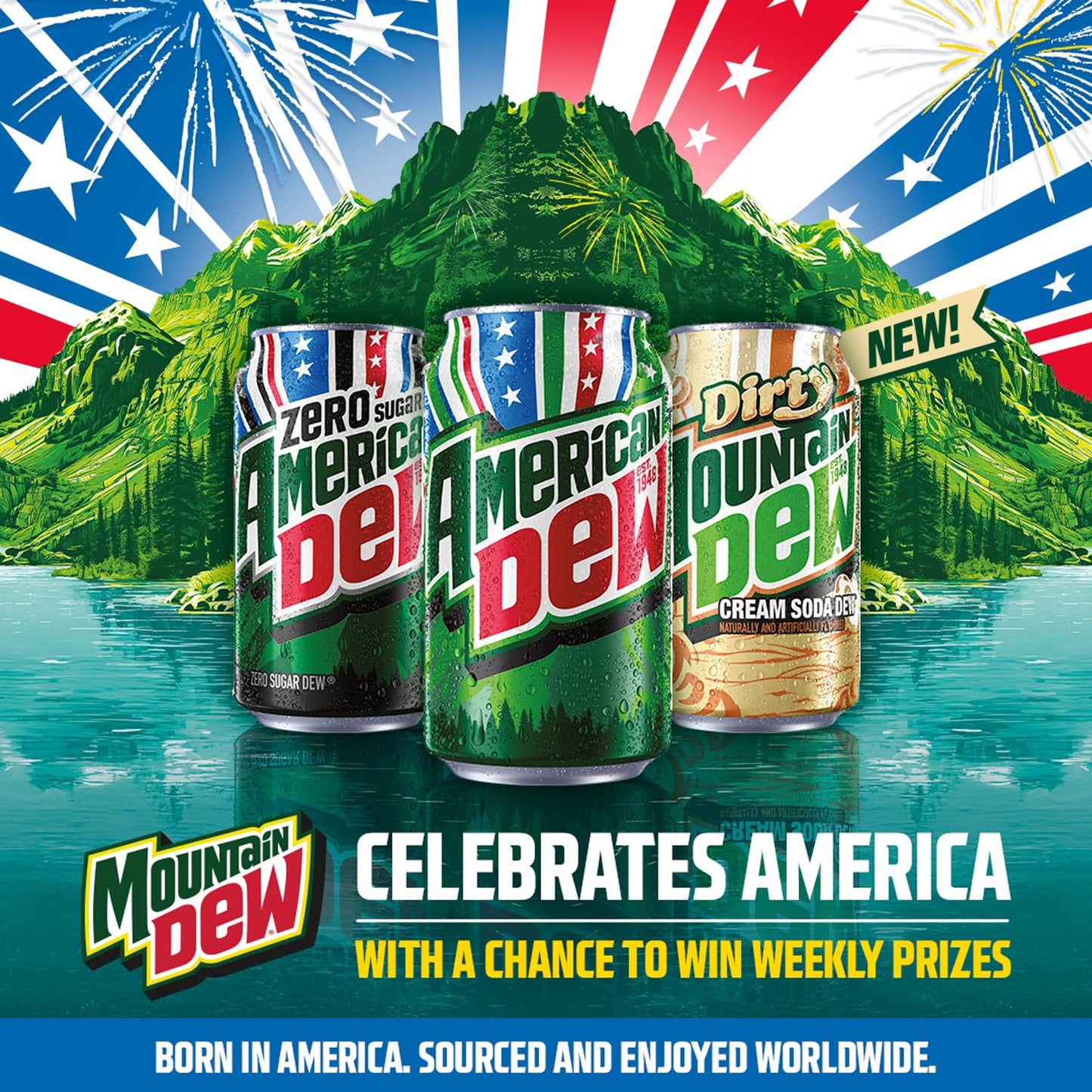 Mountain Dew Soda, 12 Fl Oz Cans (Pack of 12)