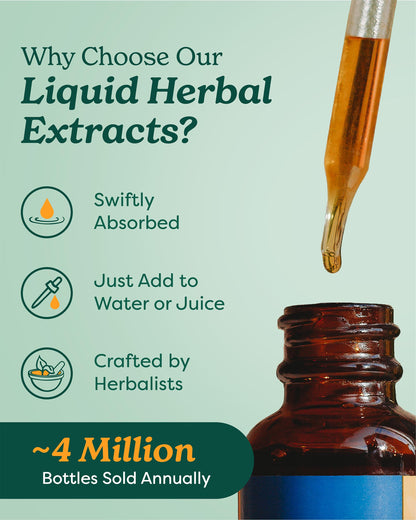Herb Pharm Organic Ashwagandha Liquid Extract, Alcohol-Free: Mood Support Supplement, Vegan Ashwagandha Root Glycerite, Tasty Non-Bitter Adaptogen Extract for Adults, Non-GMO, 1 Oz