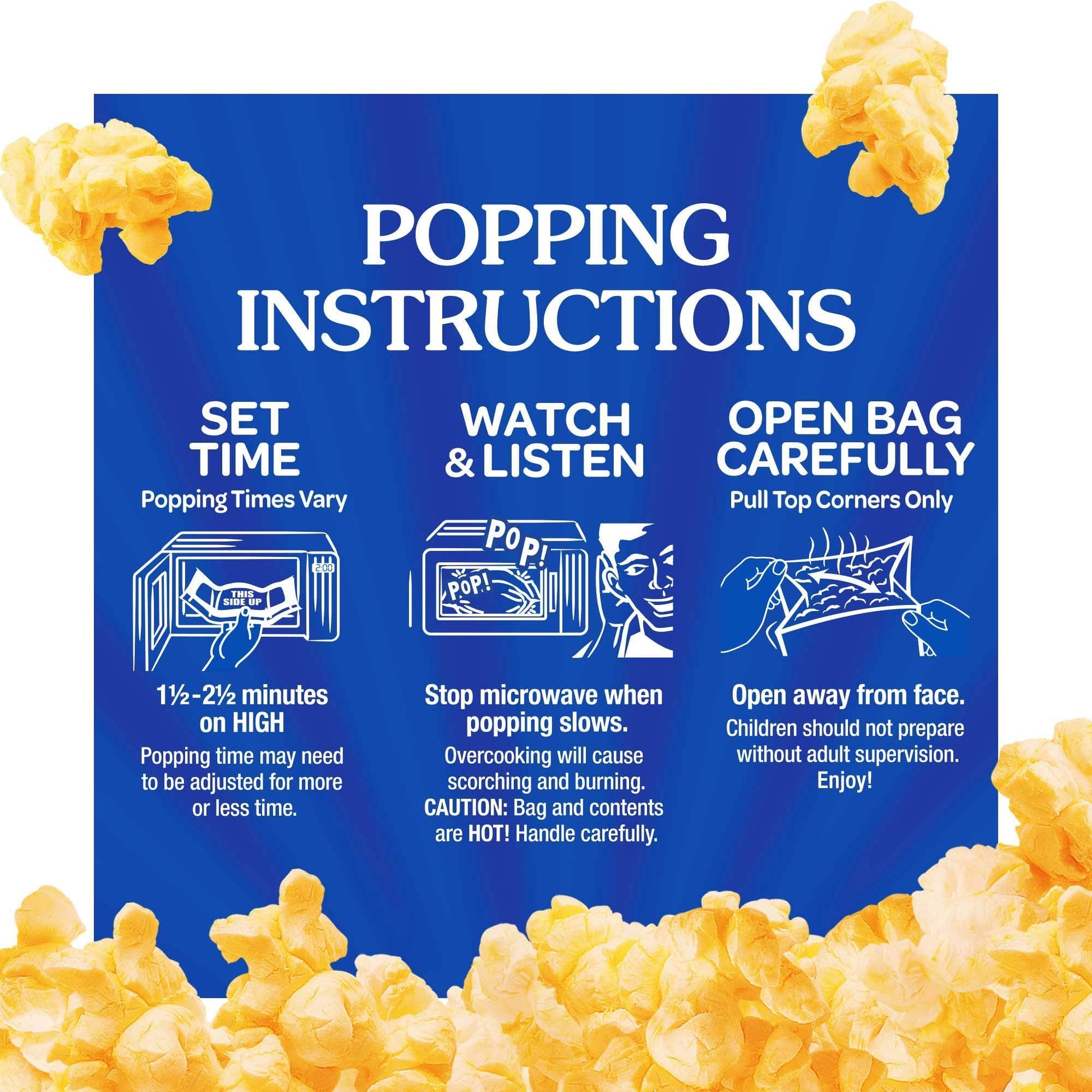 ACT II Butter Lovers Microwave Popcorn, 3 - Count 2.75 - oz. Bags - Fresh Hearth