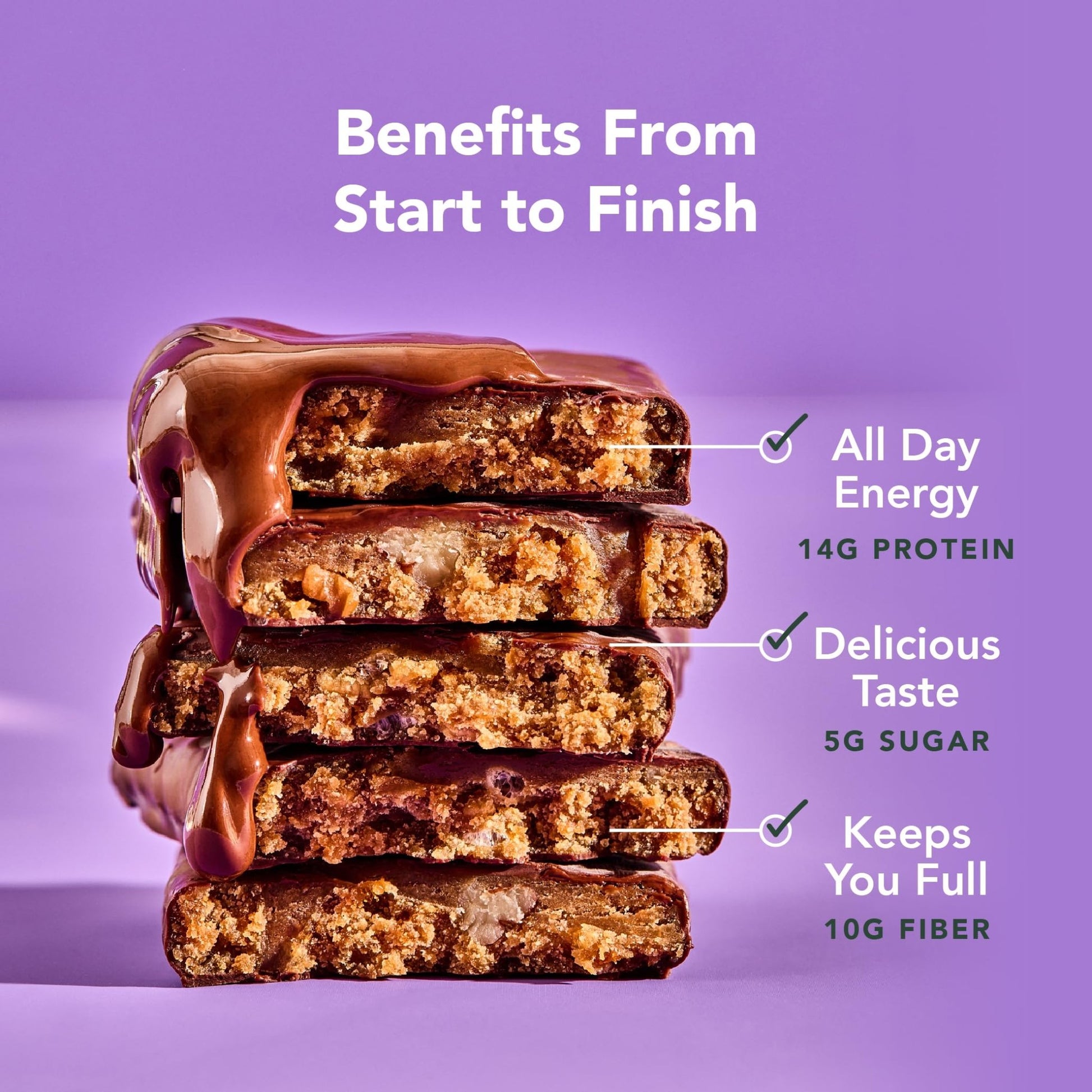 ALOHA Organic Plant Based Protein Bars | Chocolate Caramel Pecan | 12 Count, 1.98oz Bars | Vegan, Low Sugar, Gluten Free, Paleo Friendly, Low Carb, Non - GMO, Stevia Free, Soy Free, No Sugar Alcohol Sweeteners - Fresh Hearth