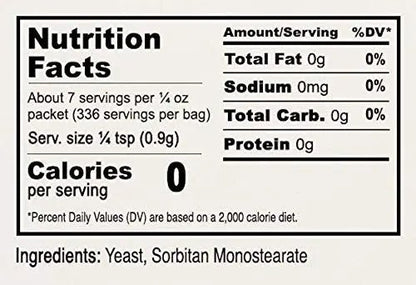 Anthony's Active Dry Yeast Packets, Contains 42 Individual Packets, Gluten Free - Fresh Hearth