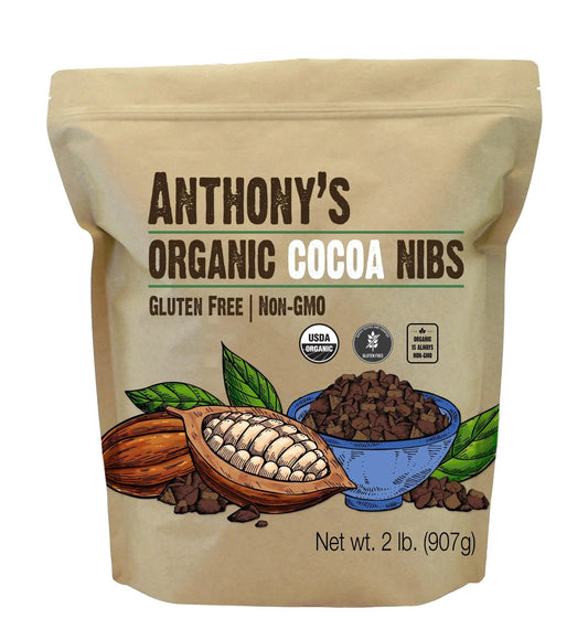 Anthony's Organic Cacao Cocoa Nibs, 2 lb - Fresh Hearth