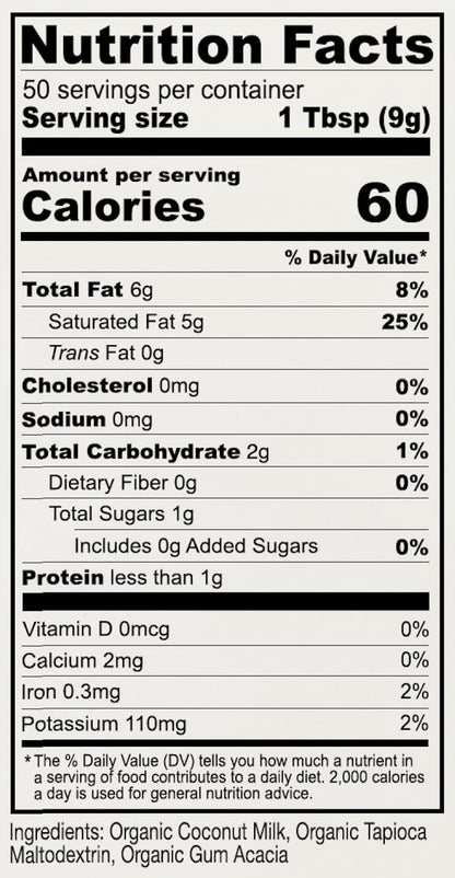 Anthony's Organic Coconut Milk Powder, 1 lb, Gluten Free, Vegan & Dairy Free, Creamer Alternative, Keto Friendly - Fresh Hearth