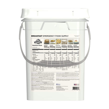 Augason Farms Breakfast Emergency Food Supply 4 Gallon Pail - Fresh Hearth