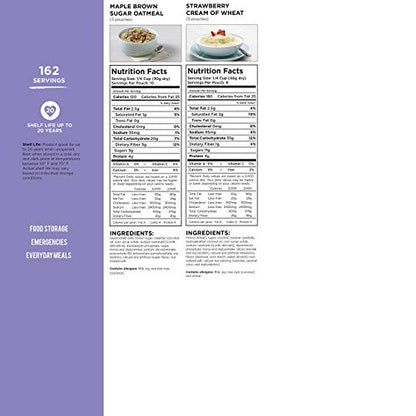 Augason Farms Breakfast Emergency Food Supply 4 Gallon Pail - Fresh Hearth