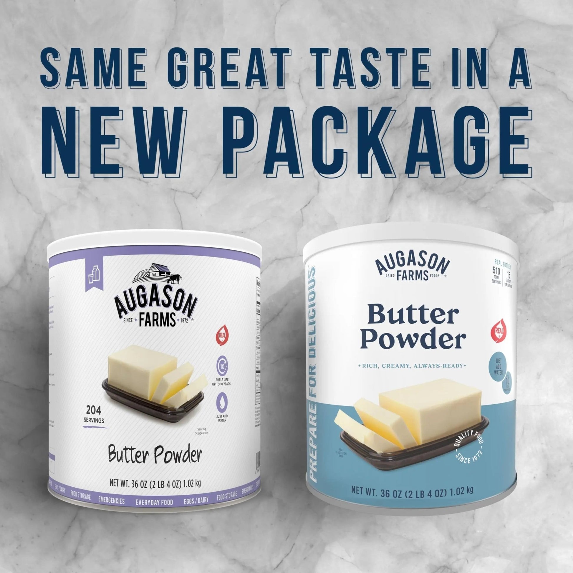 Augason Farms Butter Powder 2 lbs 4 oz No. 10 Can - Fresh Hearth