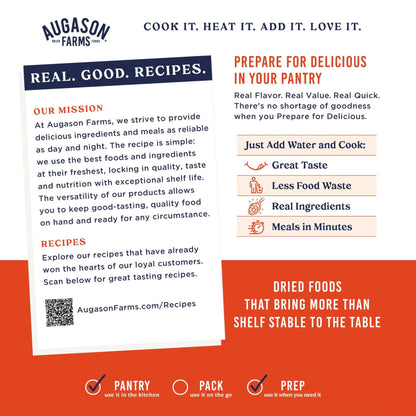 Augason Farms Cheesy Broccoli Soup Mix Can, Emergency Food Supply, Everyday Meals, 38 Servings - Fresh Hearth