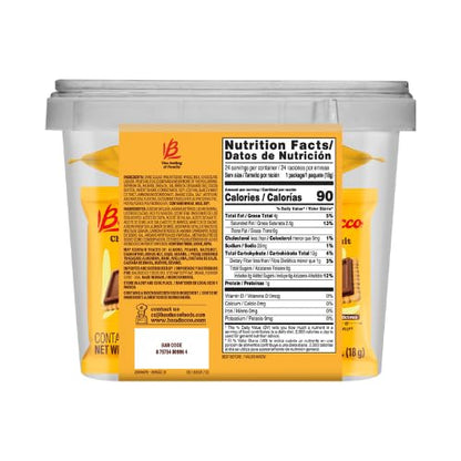 Bauducco Choco Biscuit Cookies,15.2 oz (Pack of 24) - Crispy & Delicious Chocolate Cookies, Individually Wrapped for Snacks, Dessert & Lunch Boxes - 2 Cookies per Pack - Fresh Hearth