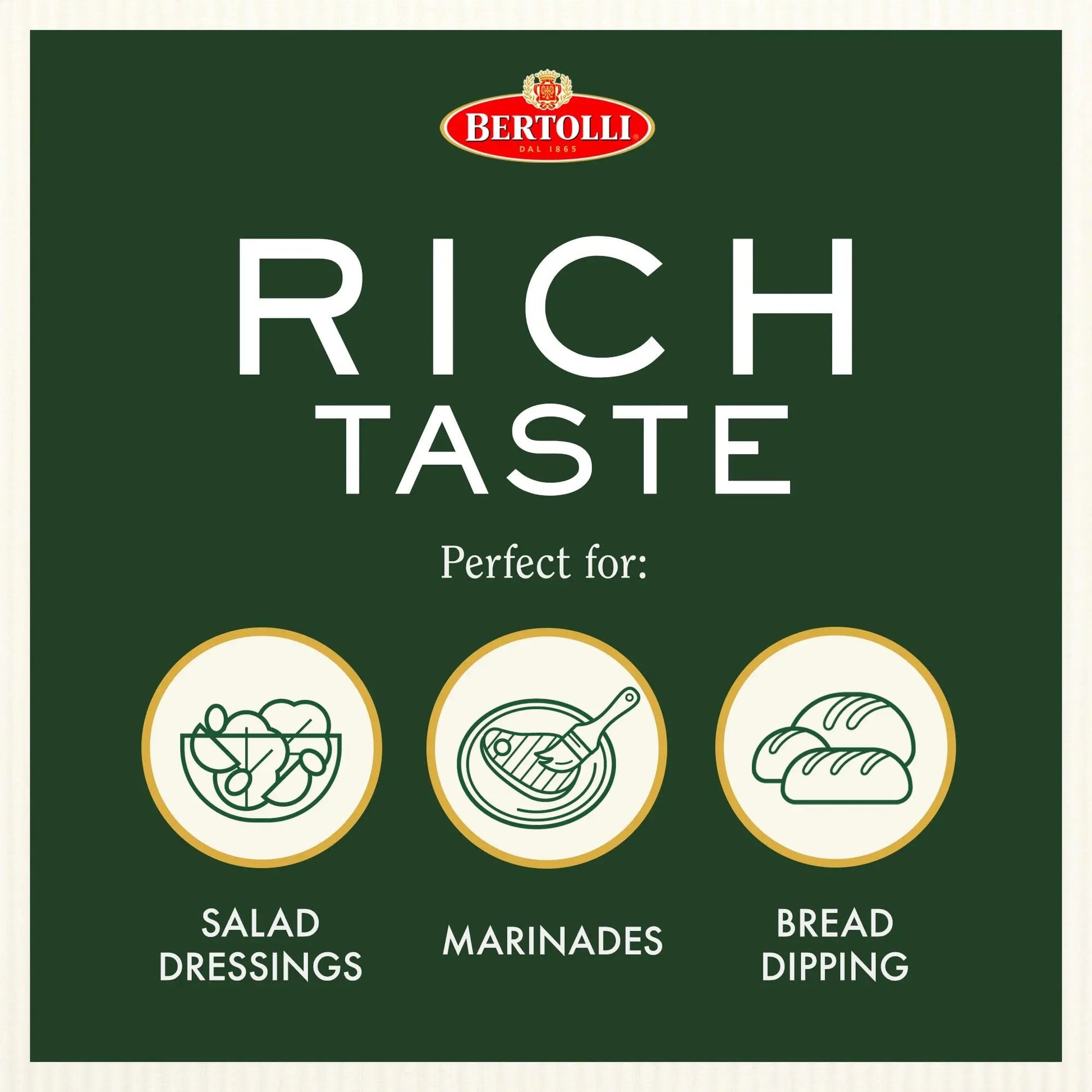 Bertolli Extra Virgin Olive Oil, Rich Taste, 16.9 fl oz - Fresh Hearth