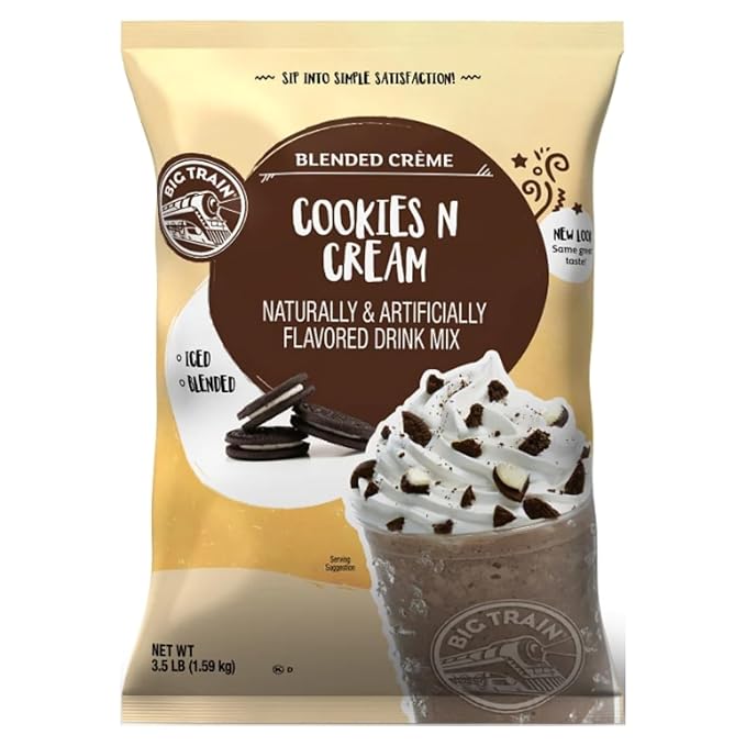 Big Train Kidz Kreamz Bubble Gum Blended Beverage Mix, 3.5 Pound (Pack of 1) - Fresh Hearth