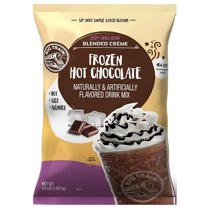 Big Train Kidz Kreamz Bubble Gum Blended Beverage Mix, 3.5 Pound (Pack of 1) - Fresh Hearth