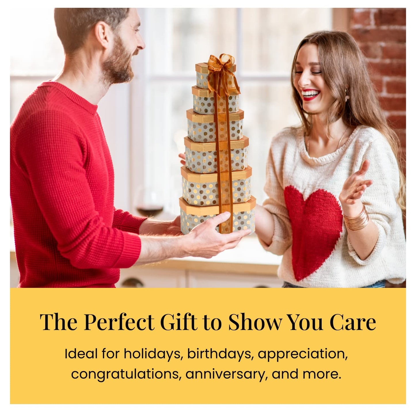 Broadway Basketeers Gourmet Food Gift Basket Snack Gifts for Women, Men, Families, Delivery for, Appreciation, Thank You, Birthday, Corporate, Congratulations - Fresh Hearth